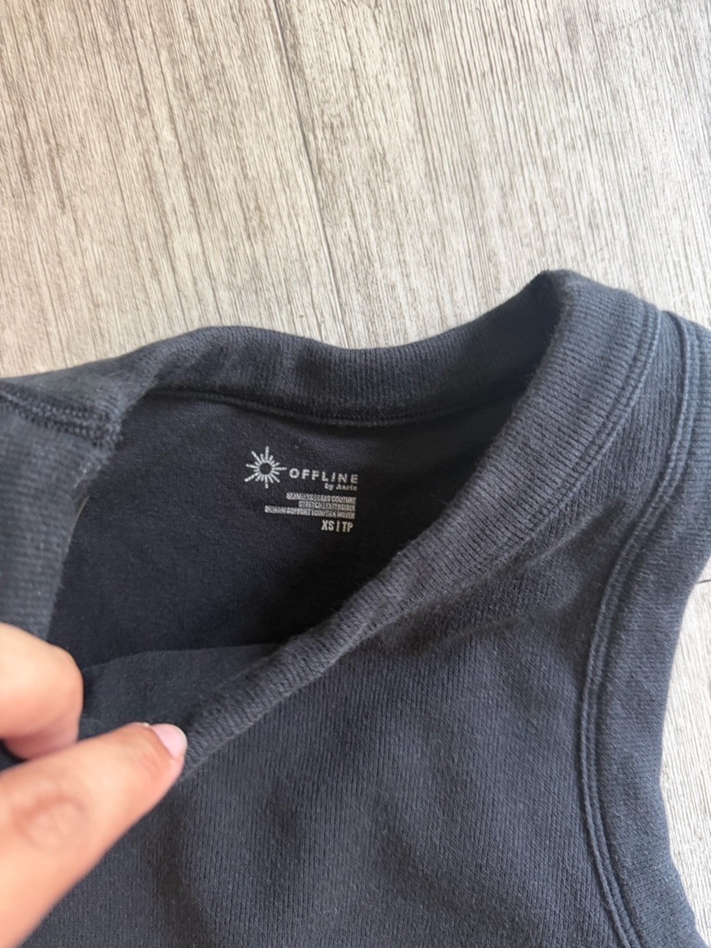 OFFLINE By Aerie Seamless High Neck Sports Bra - Picture 3 of 3